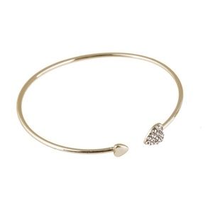 5 for $25 | GB9 | Wrist Heart Bangle Bracelet
